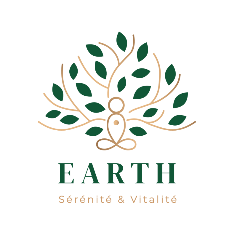 Logo de EARTH | Sérénité & vitalité - accompagnements bien-être sur Rennes, Retiers et Martigné-Ferchaud