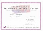 Diplôme de praticien massage bien-être | École Formation